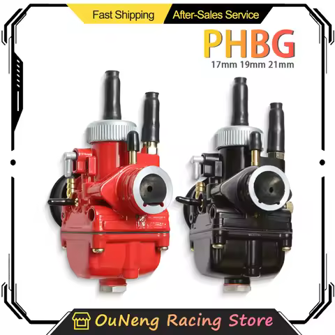 PHBG 17 19 21 Carburetor DS 17mm 19mm 21mm AD 17.5mm 19.5mm Racing Carburador Carb For JOG50 JOG90 B