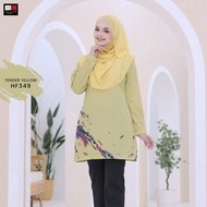 T shirt Muslimah Jersey Humaira Syaza