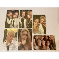 Wts sell izna saebi jiyoon koko sarang jungeun mai pc photocards album kpop