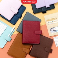 Plain Binder A6 Ring 6 Exclusive Financial Wallet Binder 6 Holes Agenda Binder A6 College