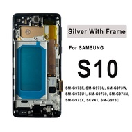 TFT LCD For Samsung Galaxy S10 G973F LCD Touch Screen Digitizer Assembly Replacement For Samsung S10