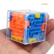 ``` Transparent 3D Maze Ball Cube - Rubik's Maze Stress Relief Entertainment Toy```