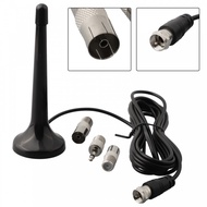 Improve Signal Strength with this Magnetic Base FM Radio Antenna 3 Plug Adapters