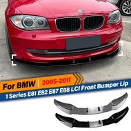 For BMW 1 Series E81 E82 E87 E88 LCI Standard Edition 2008 2009 2010 2011 Front Bumper Splitter Lip 