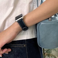 HANJI 韓紙桑葚純素皮革錶帶，適用於 Galaxy Watch 8、Apple Watch 11