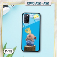 OPPO A52/ A92 3D glass case-cute