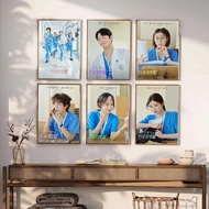 Resident script A3 poster copperplate paper printing poster artwork poster wall sticker