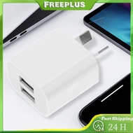 Fast Charger Block 5V 2A AU Plug Charging Block Cube 2-Port USB for Mobile Phone