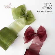 Ribbon 47965 ±6cm x 10yard - Ribbon