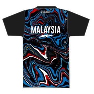 Voltra Badminton Leequ (blue Round Neck) Tshirt Jersey