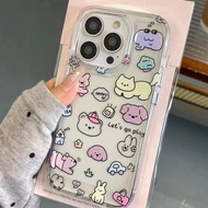 Cute Cartoon Animal Case OPPO Note 70 C71 C75 A5 2025 A5X A3X A5i C75x 14F 14 A60 Reno 11F Realme C6