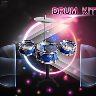 ☍﹍MINI Drums Kit Simulation Jazz Percussion Music Instrument Toys for Kids