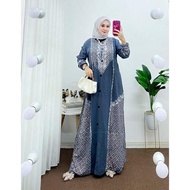 gamis twill gamis twill ori long dress gamis twill ori pekalongan