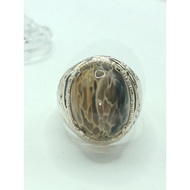 cincin perak 980 fosil makjud