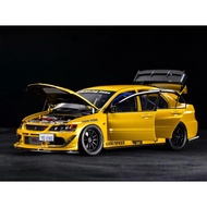 Super A 1:18 Mitsubishi Lancer Evolution IX FQ360 Modified Version Metallic Yellow