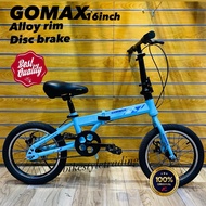 GOMAX FOLDING BIKE 16inch/Basikal lipat/Foldable bike/kids bicycle/Children bike/Basikal budak/basik