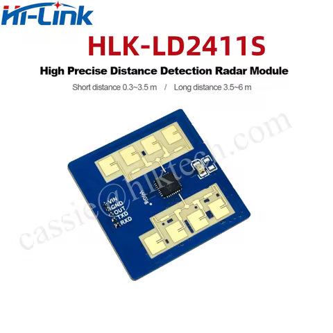 HiLink 24Ghz HLK-LD2410B LD2410C LD2420 LD2450 Smart Human Presence Radar Module Multi-level Intelli