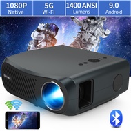 CAIWEI Projector 4k 15000 lumens 1920*1080p Full HD Movie LED Projector with Bluetooth Wifi for Smartone Home Theater Be