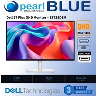 Dell 27 Plus QHD Monitor - S2725DSM Resolution 2560 x 1440 at Refresh Rate 144 Hz