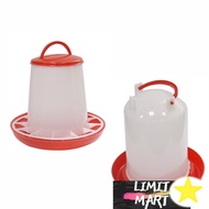 TMStoolTeamMix 1Pc 3kg Poultry Feeding bucket, Automatic drinker Chicken coop Feeding Devices
