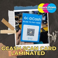 GCASH SCAN CARD LAMINATED