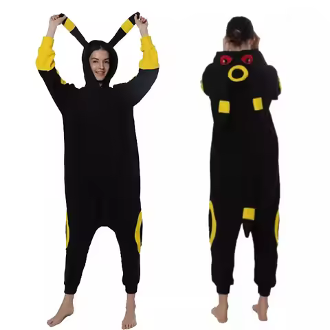 Takara Tomy Pokemon Kigurumi Onesie Snorlax Eevee Squirtle Gengar Pijama Cosplay Costume Halloween A