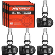 Autel MaxiTPMS MX Sensor 4pcs Pack Metal Stem 315/433MHz TPMS Universal Tire Sensor Programmed by TP