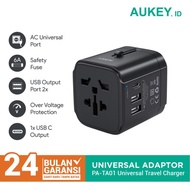Universal Travel Adapter AUKEY PA-TA01 With USB C & USB A Port -501426