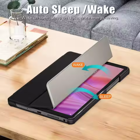 Case For Lenovo Tab One 8.7inch Protective Case PU Leather Material Shockproof Kickstand Function Hi