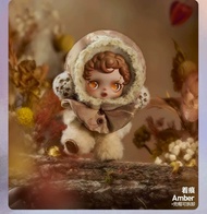 ตุ๊กตาห้อยคอ Popmart Skullpanda Light Weaving Garden Series Sp Vinyl Face Plush กล่องสุ่ม