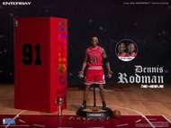 ENTERBAY: 1/6 NBA公牛隊 丹尼斯·羅德曼Dennis Rodman (三頭雕 限量復刻版)