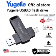 𝗬𝘂𝗴𝗲𝗶𝗹𝗲® 𝟭𝟬𝟬% 𝗼𝗿𝗶𝗴𝗶𝗻𝗮𝗹 OTG 3-in-1 USB Type-C untuk Telefon Bimbit dan Komputer, Serasi dengan Semua 