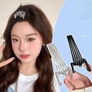 New High Natural Hair Clip Simple Fluffy Hairpin Curly Comb Hair Style Invisible Curler Hair S0q4