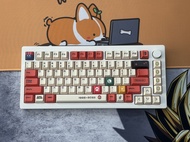 Bàn phím cơ Monsgeek M1W Custom 3 chế độ kết nối Mạch xuôi Led Rgb Hotswap Nhôm CNC đã mod tungcusto