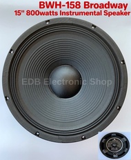 15" 800watts Double Magnet Instrumental Speaker Broadway BWH-158