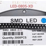 (Combo of 50) LED 0805 (SMD) blue 0805 (Combo)
