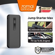 70mai Car Jump Starter Max 18000mAh Powerbank for Car Emergency Booster Battery Built in LED Portabl