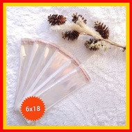 OPP SEAL PLASTIC 6x18+3cm & 7cm x 16cm + 3cm STRONG ADHESIVE