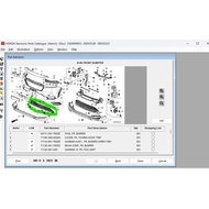 Front bumper ram grille new honda hrv 2022 2023 2024 original