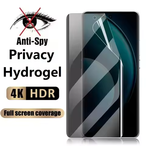 Anti-Spy Privacy Hydrogel Film Screen Protector For Vivo Y76 Y75 Y33S Y30 Y36 Y31 Y55 Y56 Y31s Y51 Y