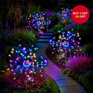 Outdoor Solar Fireworks Light – 60LED, Waterproof, 8 Modes, Ideal for Garden, Lawn, Fairy & Christma