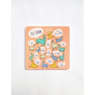 Singlish Wooden Coasters