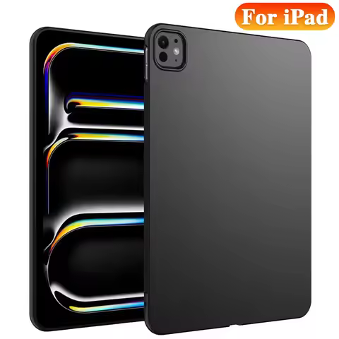 Soft TPU Case For iPad Pro 11 M5 M4 2025 2024 Pro 13 2025 Cases iPad Pro 12.9 2022 2021 2020 Pro 10.