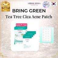 BRING GREEN Tea Tree Cica SOS Pimple Patch 100pcs (75+25) Acne Care Hydrocolloid Patch