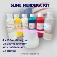 Slime Kit Set Diy Kids Merdeka Activity Malaysia Palestin