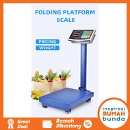 Timbangan Beras Digital 150kg Timbangan Duduk Digital Timbangan Besar SUDAH TERA