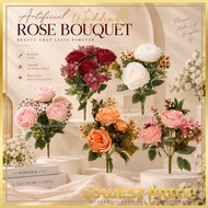 7 BRANCHES ARTIFICIAL MIX FLOWER BOQUET/BUNGA HIASAN HANTARAN MAJLIS/BUNGA TIRUAN HIASAN RUMAH/WEDDI