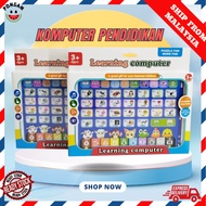 Smart Learning Tablet Mainan Pendidikan ABC 123 Nombor Haiwan Bunyi Didik awal hadiah computer budak