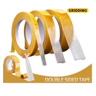 Double Sided Tape Netted Cloth Tape Adhesive Tape Grid Carpet Transparent Fibre Mesh Tape