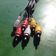 Video Cable Three-to-Three Video Cable 1 Meter 2 Length Video Cable Monitoring Accessories 3-to-3 Vi